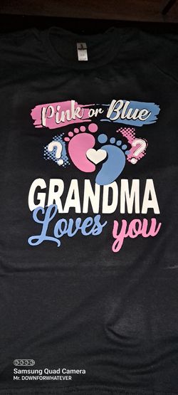 Gender Reveal Tshirts.. #custom #handmade