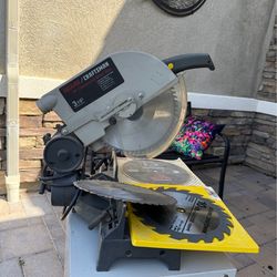 10” Craftsman Miter Saw + 4 blades