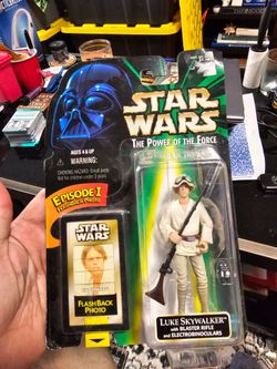 Luke and Leia 1999 movie action figures starwars