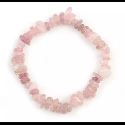 Rose Quartz Crystal Bracelet