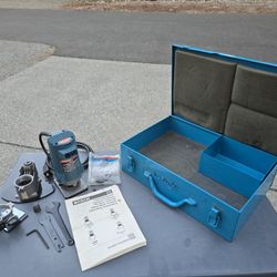 Bosch Model 1609 Offset Laminate Trimming Kit Trim Router Complete