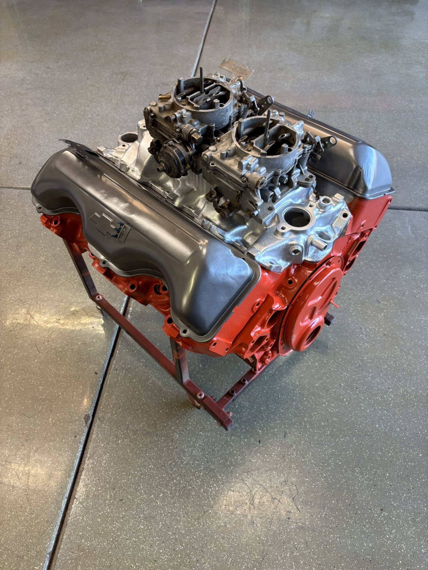 409 Dual Quad Chevy Engine