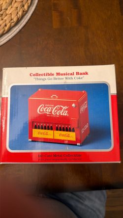 Coca-Cola collectible Musical Bank