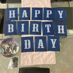 Fortnite Birthday Decorations