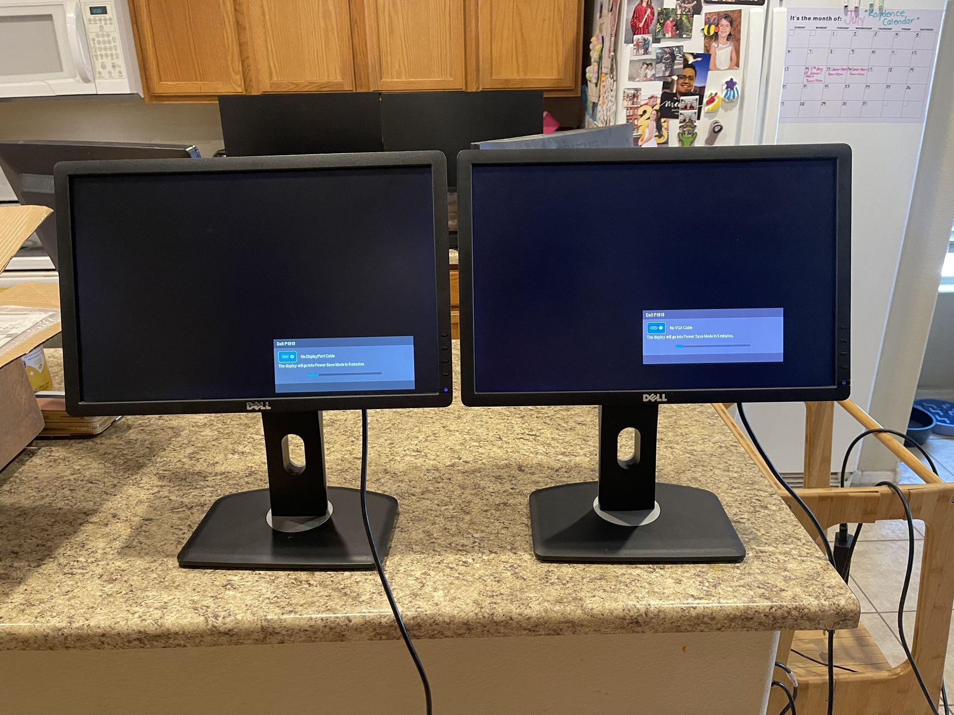 19” Dell P1913 Computer Monitors