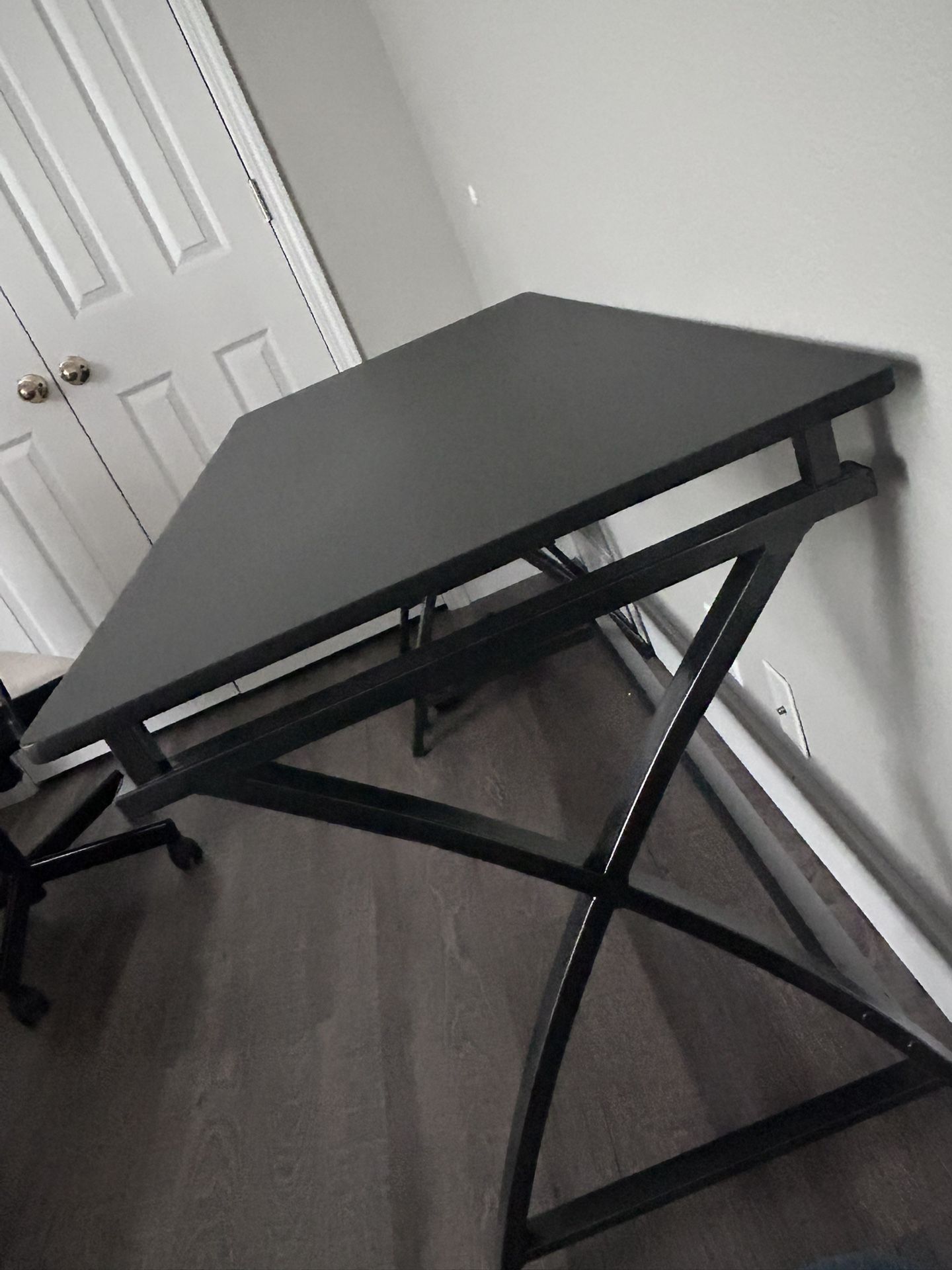 Computer Desk And File Cabinet! 47-inch ,Paid $370Asking $180