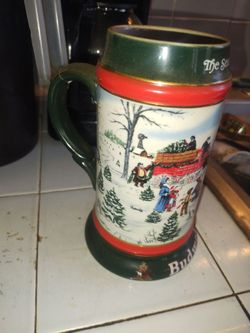 Vintage Budweiser beer stiens