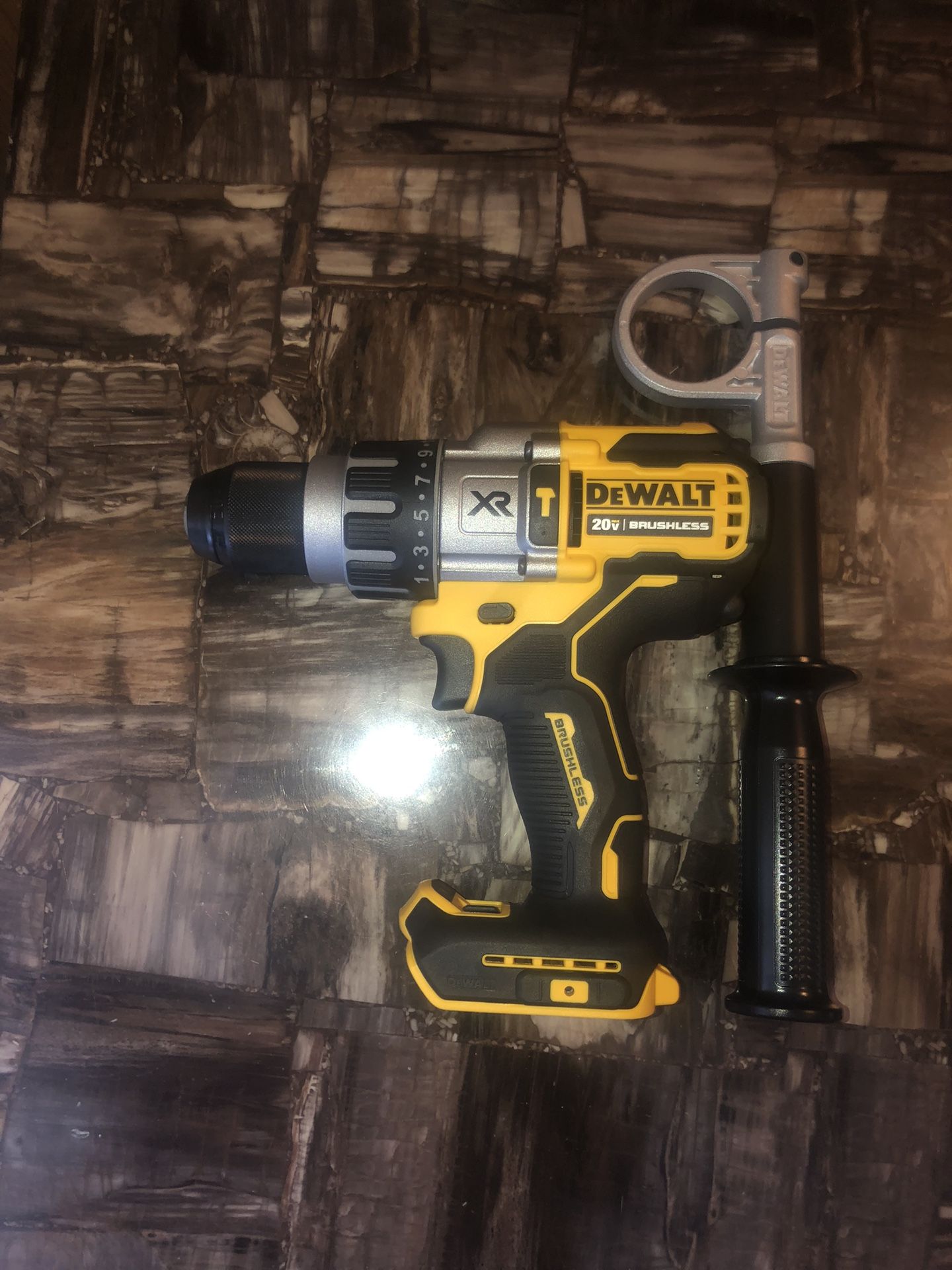 Dewalt XR Brushless 3 Speed Hummer Drill (Tool Only) No Battery No Charger