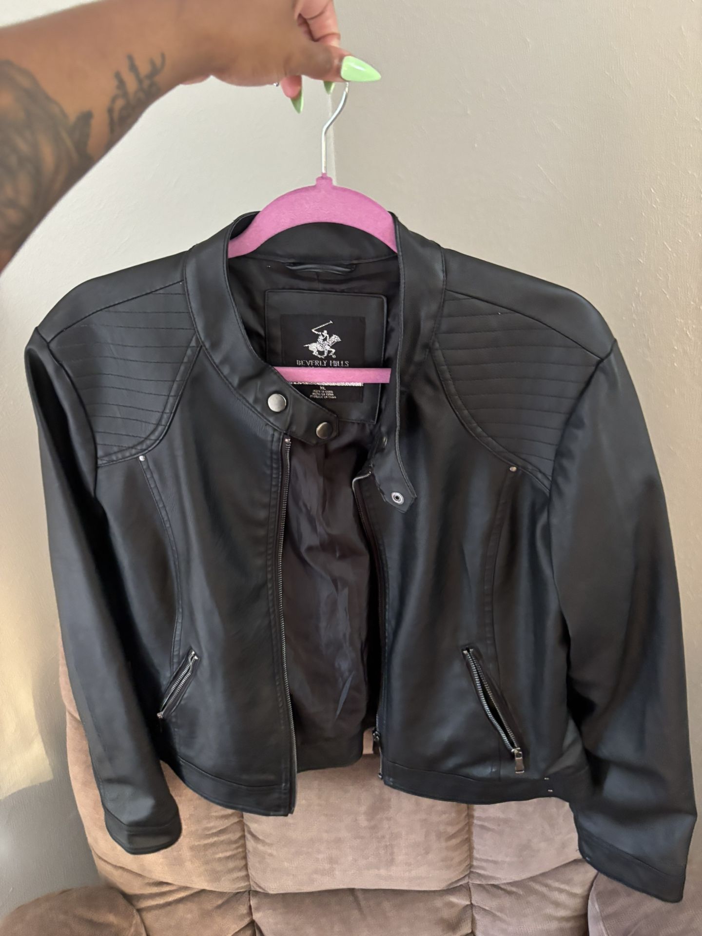 Beverly Hills Polo Club Leather Jacket