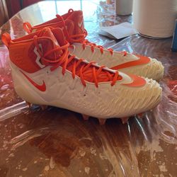 Nike Force Savage Elite White And Orange