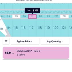 Miami Dolphin Tickets Monday Nights 