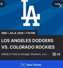 Colorado Rockies at Los Angeles Dodgers
