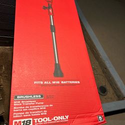 M18 Milwaukee stick transfer pump