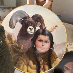 NEW Vintage Indian PERRILLO Collection Plates Decorated. SALE SALE $20 Each 🍀