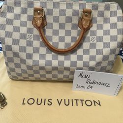 Damier Azur Speedy 30