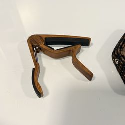WINGO Rosewood Guitar Capo + Free Accessory