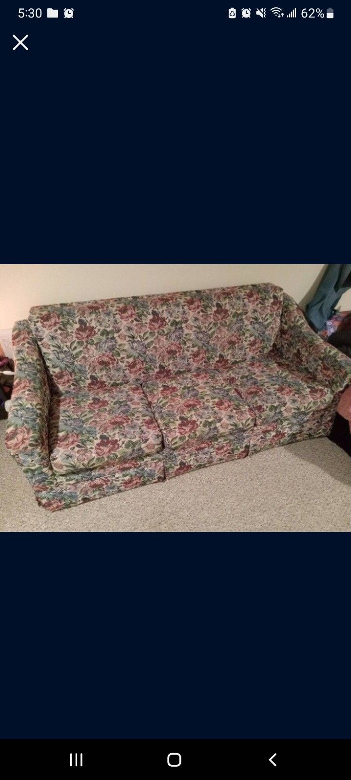 Floral Couch