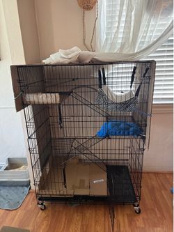 Animal cage (used for kittens )