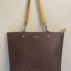 Karl Lagerfeld Monogram Tote Handbag