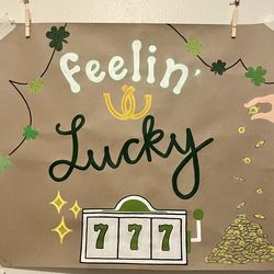 St. Patrick’s Day Painted Banner