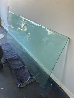 42x84" RECTANGLE GLASS TOP