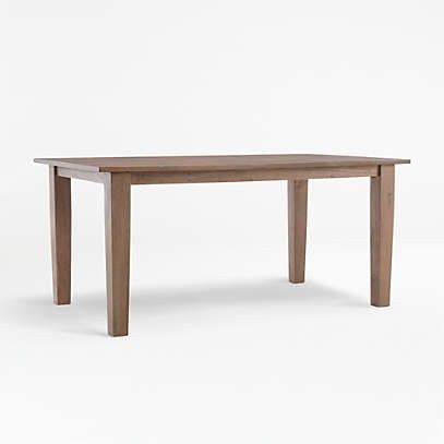 Crate & Barrel Basque Honey Dining Table 104"