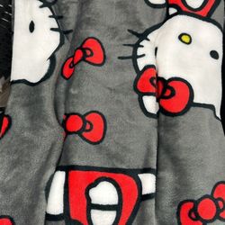 NWT Hello Kitty Blanket 