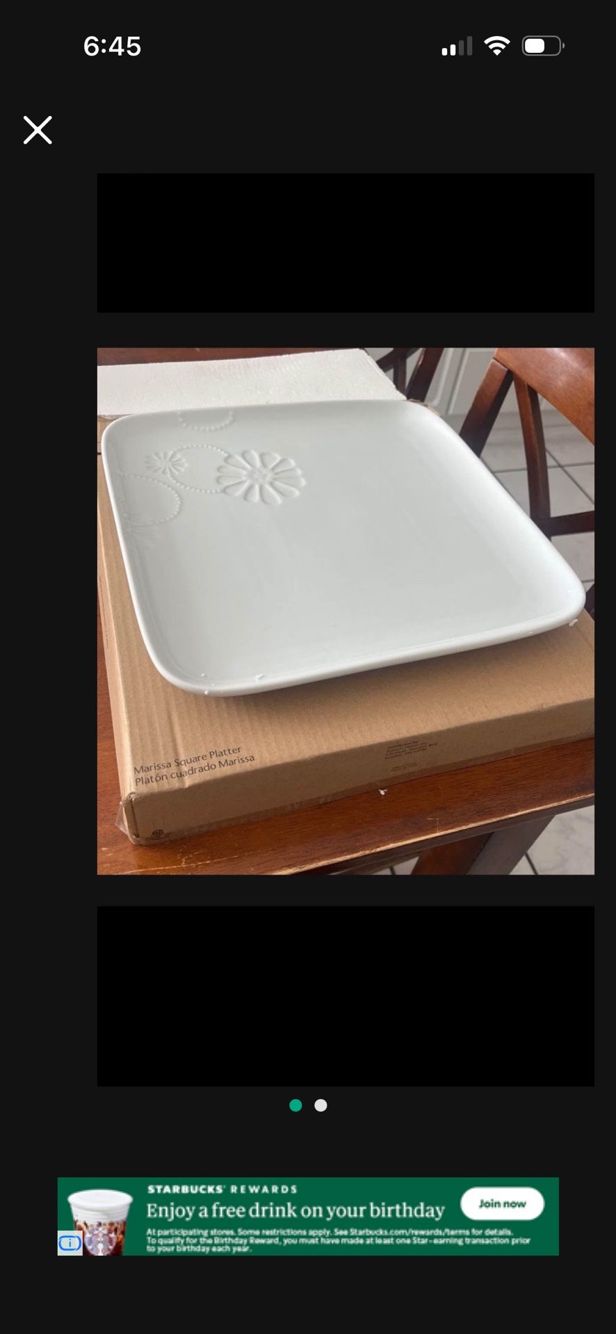 Princess House Platter/platon