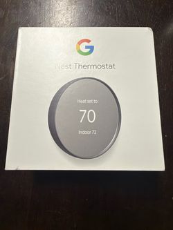 Google Nest Thermostat - Smart Programmable Wi-Fi Thermostat - Charcoal
