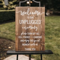 Wedding Ceremony Sign