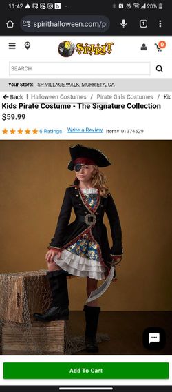 Charming Pirate Girls 12-14