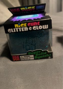 Needoh nice cube glitter and glow