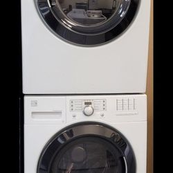 KENMORE Electric front loading Washer And Dryer Matching Set Look Like New Still!!! 💯😲🥳😎
