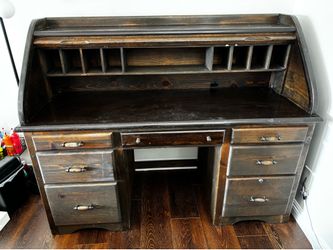 Antique Roll Top Desk