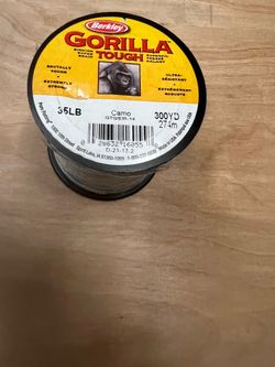 Berkley Gorilla Braid fishing line, 35 Lb. test, 300 yd spool, new