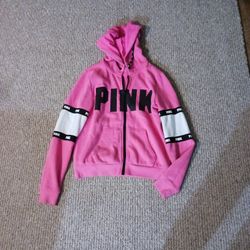 Small Victoria Pink Zip Jacket