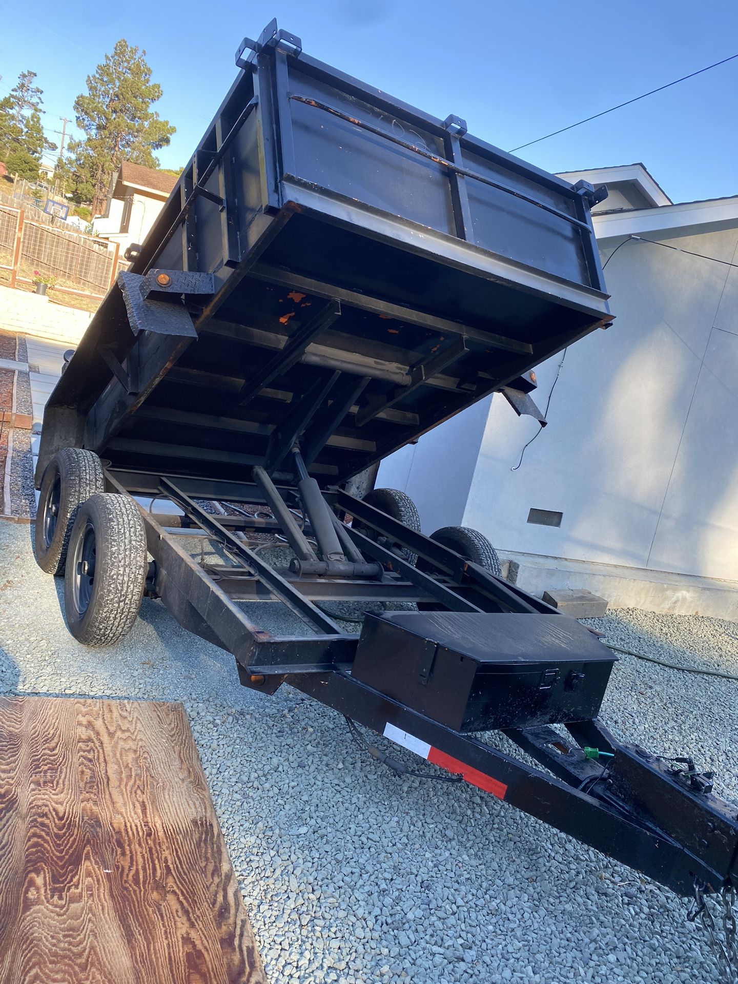 Dump Trailer Scissor Lift 10ft Long