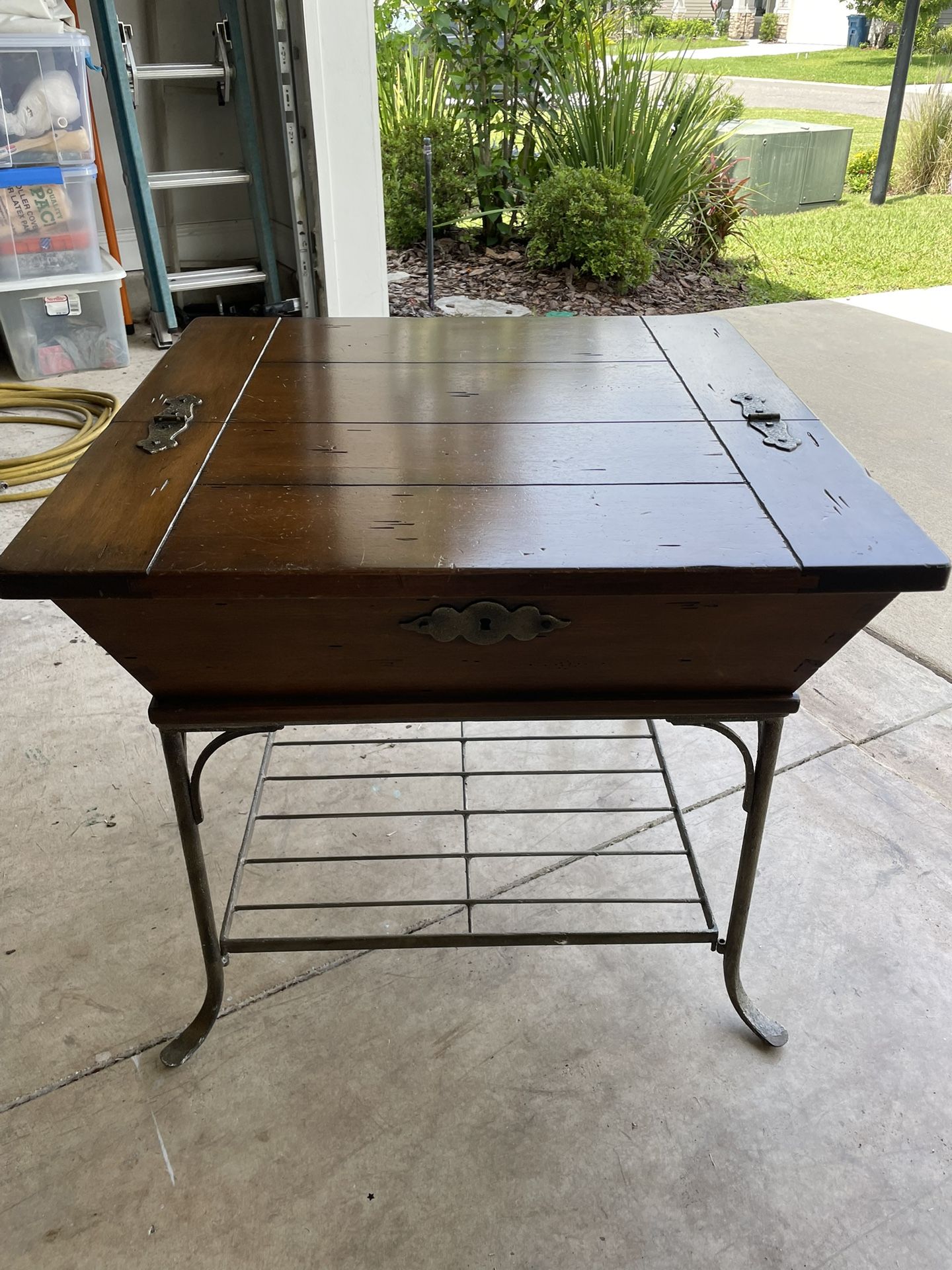 End Table 28x28x24 Inches high