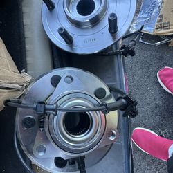 PAROD 515113 Pair Front Wheel Bearing & Hub Assembly Compatible with 2006 2007 2008 Dodge Ram 1500 w/ABS 5Lugs 