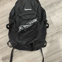 Supreme FW23 Black Backpack 