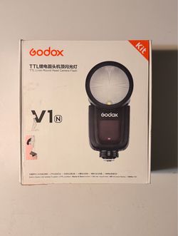 Godox V1 Flash Nikon V1N TTL 1/8000s HSS with Godox Accessories Kit for Nikon