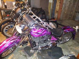 Sims special harley big twin bagger