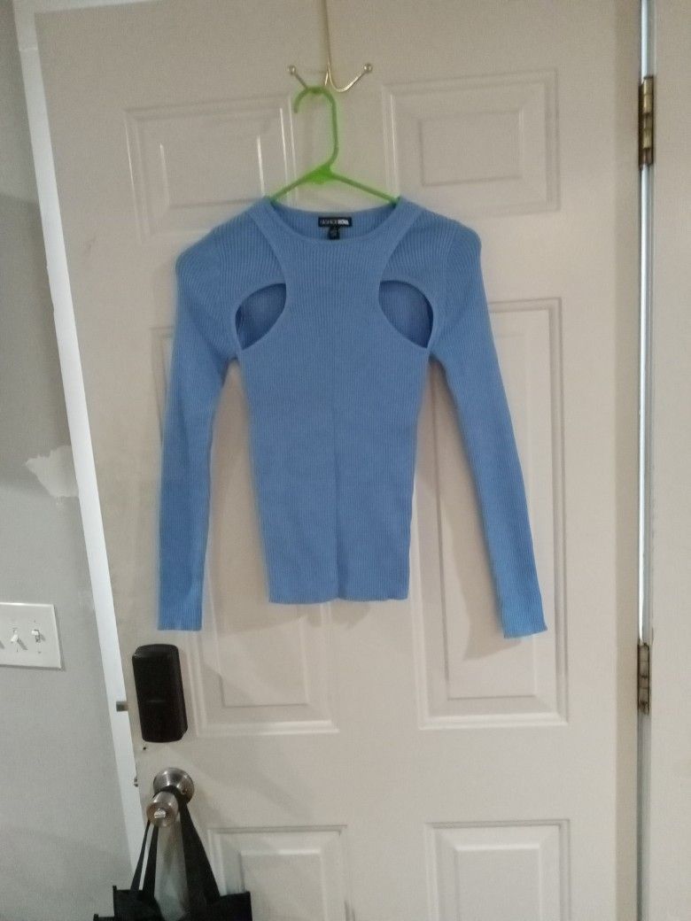 Tight Open Shoulder Sweater