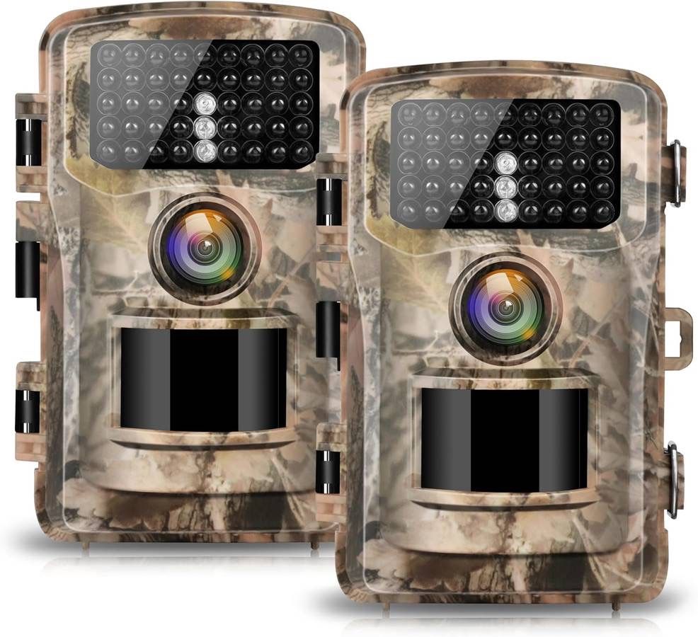 new 4K Trail Camera, 850nm Night Vision Game Camera with Fast