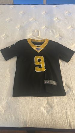 Drew Brees Hall of Famer Saints youth size 10