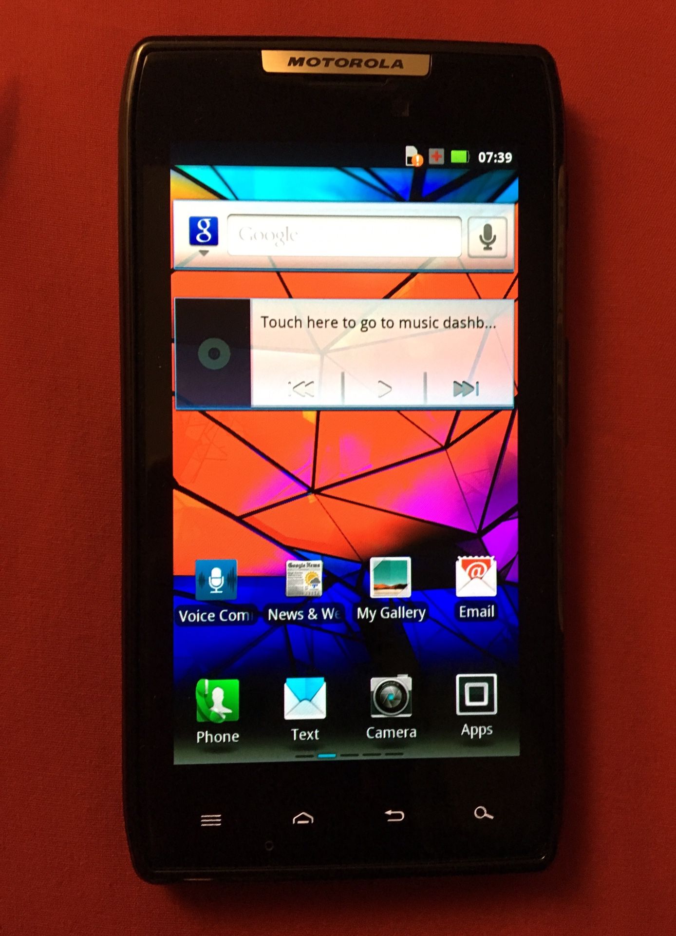 T mobile ATT unlocked Motorola RAZR XT910 8MP Camera Touchscreen