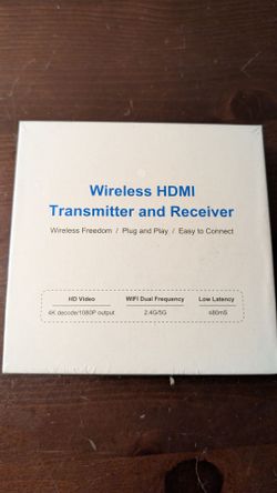 Wireless HDMI Transmitter and Receiver 4K