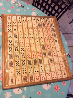 Playing cards board game (sequence)