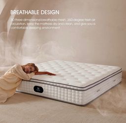 King Size 14” Hybrid Memory Foam Mattress