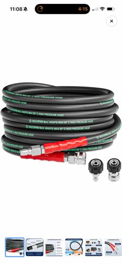 Pressure washer hose